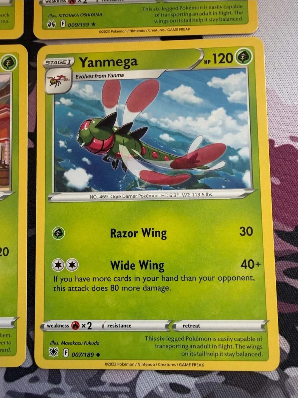 Yanma & Yanmega Evolution Line Lot | Crown Zenith + Astral Radiance | ✨5/$25